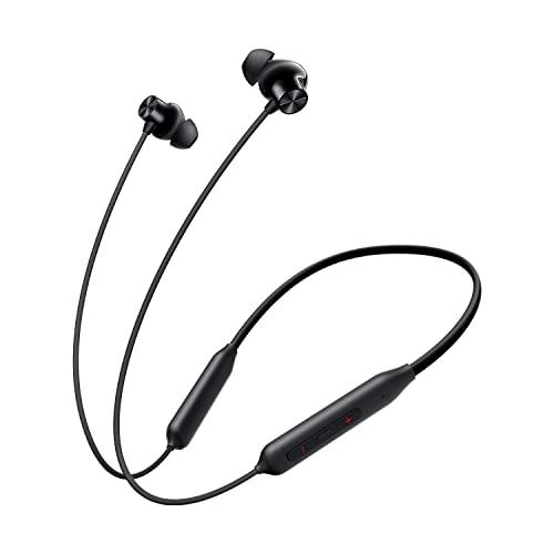 Oneplus Bullets Z2 Bluetooth Wireless in Ear Earphones with Mic, Bombastic Bass - 12.4 mm Drivers, 10 Mins Charge - 20 Hrs Music, 30 Hrs Battery Life, IP55 Dust and Water Resistant (Magico Black) - Triveni World