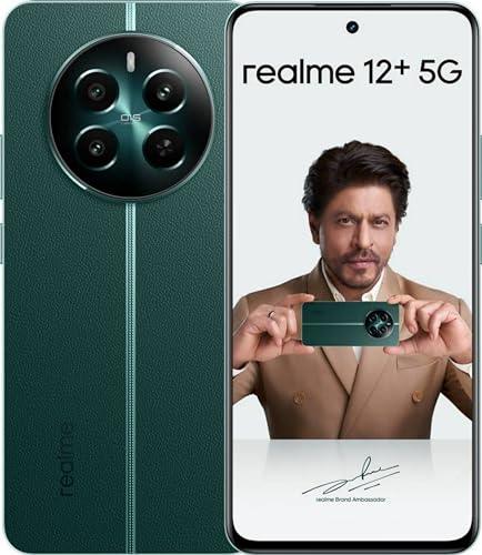 realme 12+ 5G (Pioneer Green, 8GB RAM, 128GB Storage)| Expandable Upto 2TB |MediaTek Dimensity 7050 Processor |Ultra-Smooth AMOLED Display | 50MP Sony LYT-600 OIS Portrait Cam | 67 W SUPERVOOCCharge - Triveni World