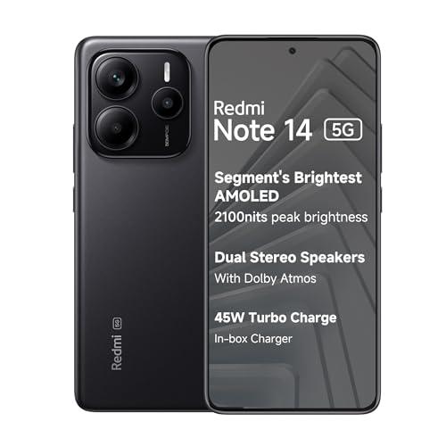 Redmi Note 14 5G (Titan Black, 8GB RAM 256GB Storage) Refurbished