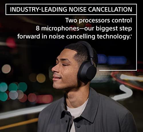 Sony WH-1000XM5 Wireless The Best Active Noise Cancelling Headphones, 8 Mics for Clear Calling, Battery- 40Hrs(w/o NC), 30Hrs(with NC), 3Min Quick Charge=3Hrs Playback, Multi Point Connectivity -Black - Triveni World