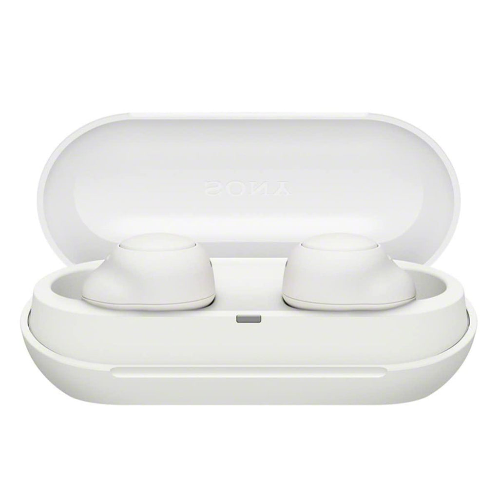 Sony WF-C500 Truly Wireless Bluetooth Earbuds with 20Hrs Battery, True Wireless Earbuds with Mic for Phone Calls, Quick Charge, Fast Pair, 360 Reality Audio, Upscale Music - DSEE, App Support - White - Triveni World