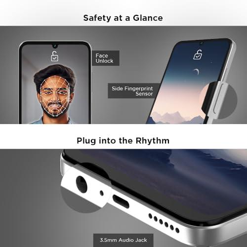 Lava O3 (Glossy White, 3 GB RAM, 64 GB Storage) | Biggest 6.75" HD+ Display Refurbished