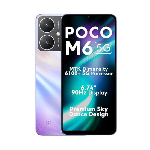 POCO M6 5G, Orion Blue (4GB, 64GB) Used