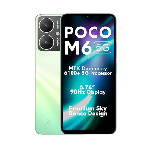 POCO M6 5G (Polaris Green, 4GB RAM, 128GB Storage) Refurbished