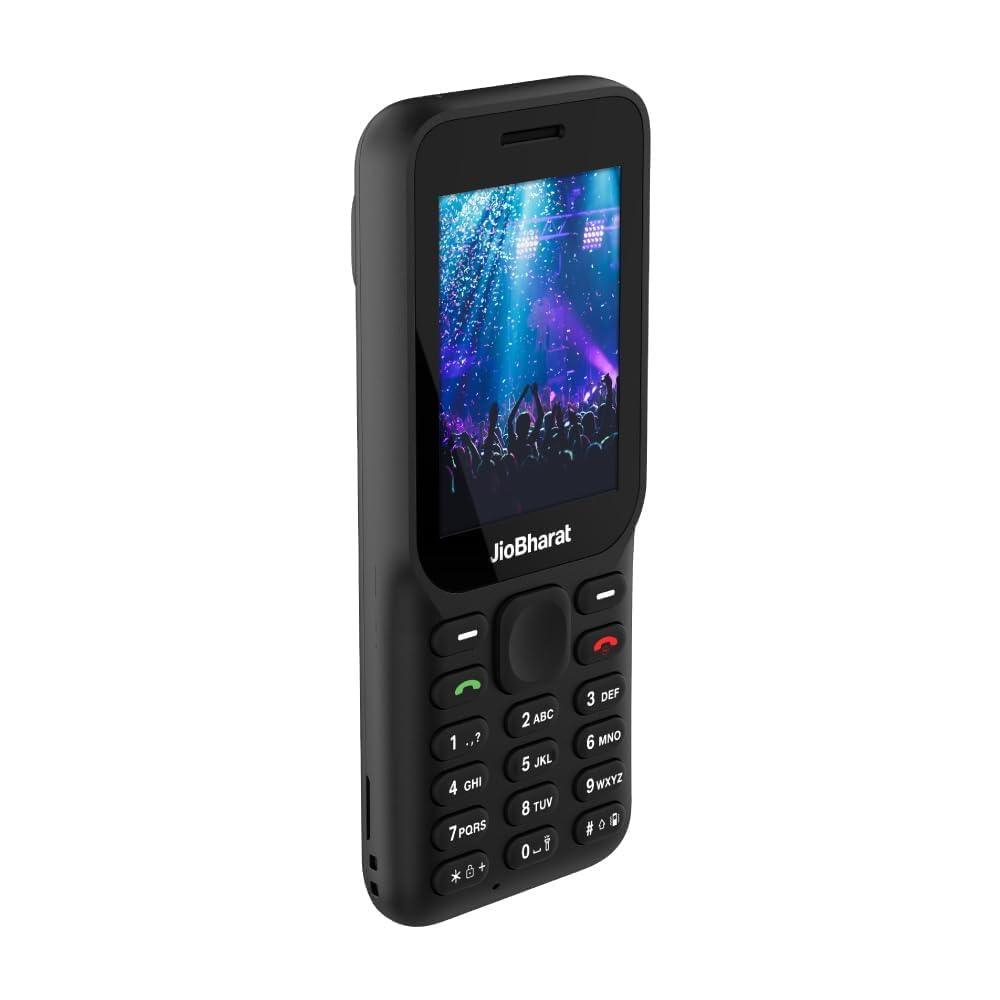 AMANDEEP Singh Creative JioBharat B1 4G Keypad Phone with JioCinema, 2.4 Inch Big Display | Black | Locked for JioNetwork - Triveni World