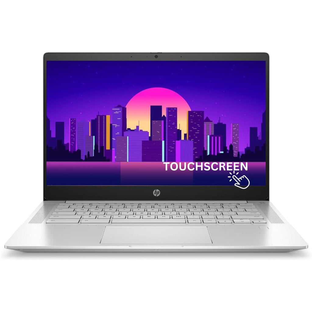 (Refurbished) HP C640 10th Gen Intel Core i5 Thin & Light Touchscreen FHD Laptop (8 GB DDR4 RAM | 64 GB eMMC + 256 GB MicroSD Card | 14" (35.6 cm) FHD | Windows 11 | WiFi | Bluetooth | Intel Graphics) - Triveni World