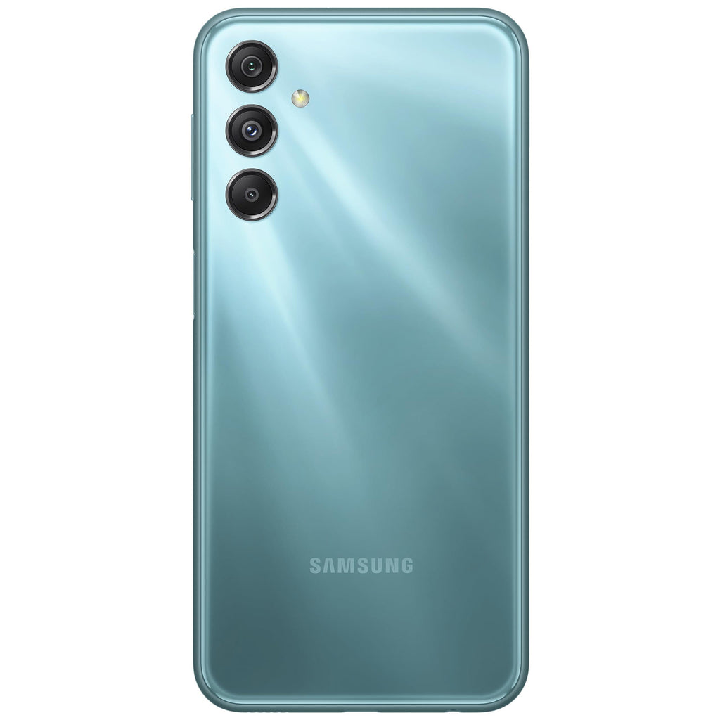Samsung Galaxy M34 5G (Waterfall Blue,8GB,256GB)|120Hz sAMOLED Display|50MP Triple No Shake Cam|6000 mAh Battery|4 Gen OS Upgrade & 5 Year Security Update|16GB RAM with RAM+|Android 13|Without Charger - Triveni World