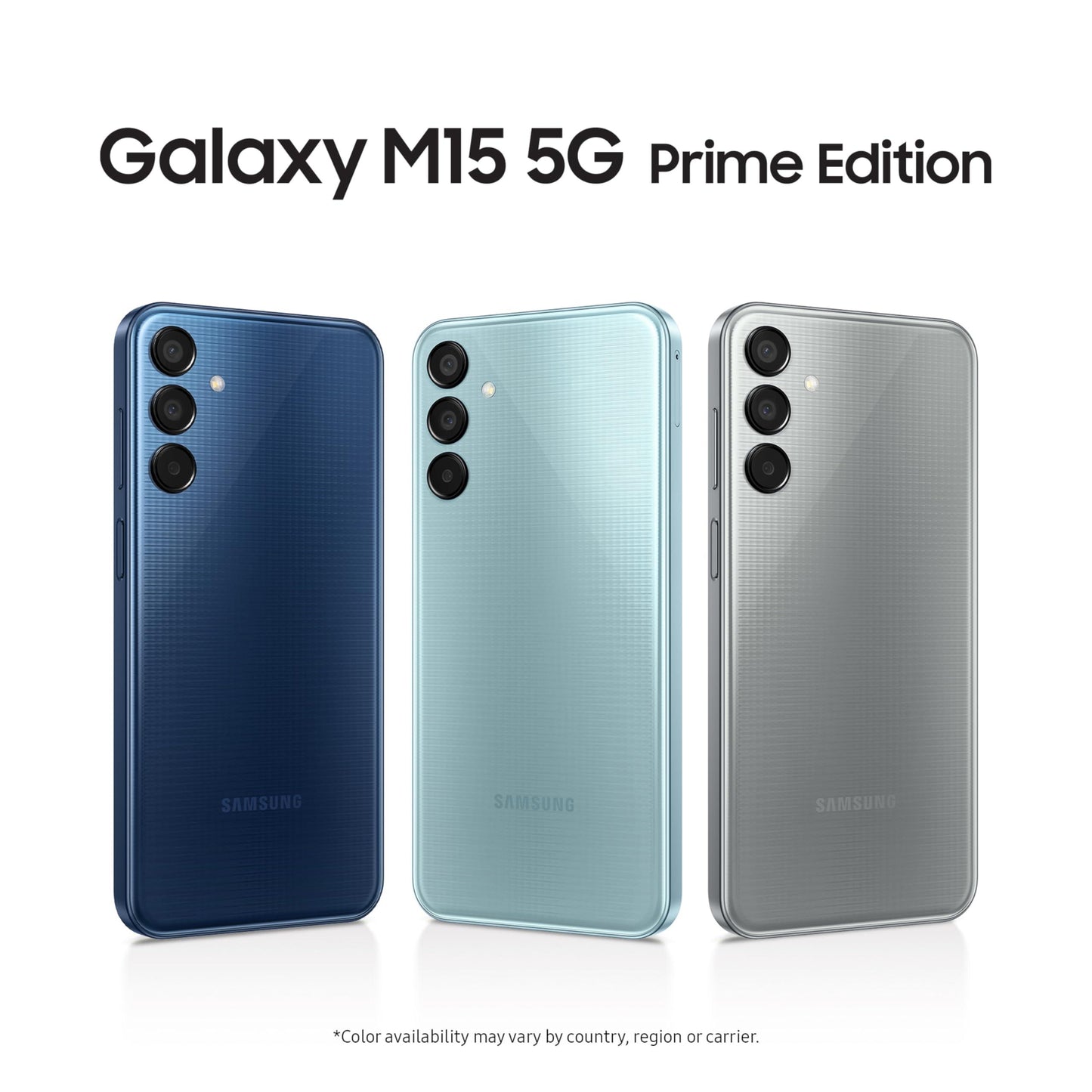 Samsung Galaxy M15 5G Prime Edition (Celestial Blue,6GB RAM,128GB Storage) Refurbished