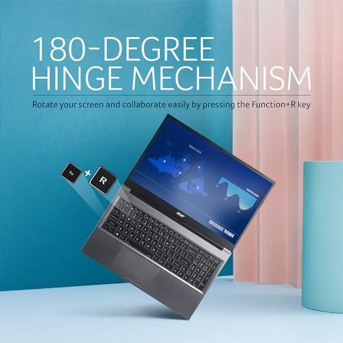 Acer Aspire Lite 12th Gen Intel Core i3-1215U Thin and Light Metal Laptop (Windows 11 Home/8GB RAM/512GB SSD/Intel UHD Graphics/MSO) AL15-52, 39.62cm (15.6") Full HD Display, Steel Gray, 1.59 KG - Triveni World