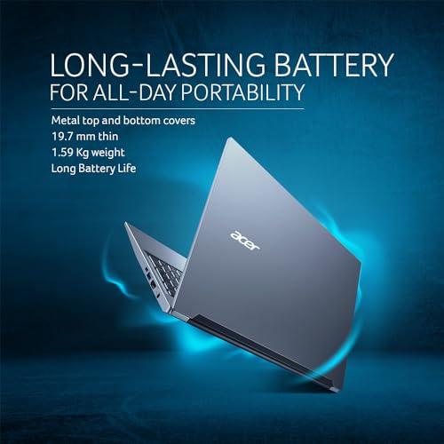 Acer Aspire Lite 12th Gen Intel Core i3-1215U Thin and Light Metal Laptop (Windows 11 Home/8GB RAM/512GB SSD/Intel UHD Graphics/MSO) AL15-52, 39.62cm (15.6") Full HD Display, Steel Gray, 1.59 KG - Triveni World