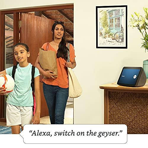 Amazon Echo Show 8 (2nd Gen) - Smart speaker with 8" HD screen, stereo sound & hands-free entertainment with Alexa (Black) - Triveni World