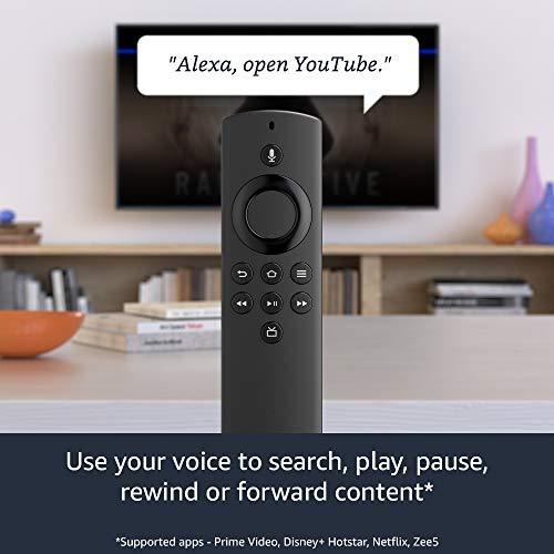 Certified Refurbished Fire TV Stick Lite with Alexa Voice Remote Lite | Stream HD Quality Video | No power and volume buttons - Triveni World