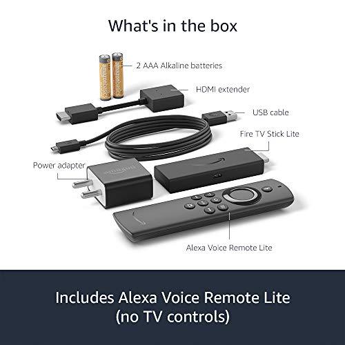 Certified Refurbished Fire TV Stick Lite with Alexa Voice Remote Lite | Stream HD Quality Video | No power and volume buttons - Triveni World