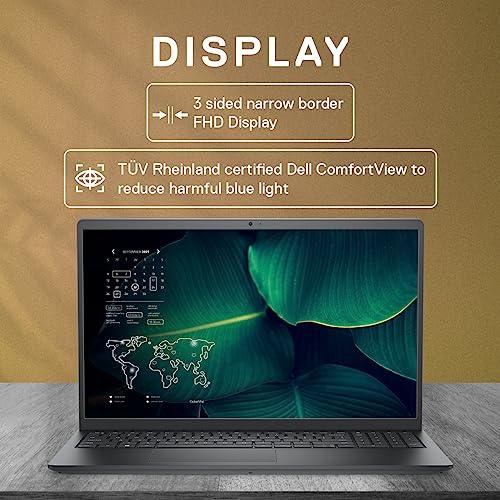 Dell 15 Laptop, Intel Core i5-1135G7 Processor/ 8GB DDR4/ 512GB SSD/ 15.6" (39.62cm) FHD/Mobile Connect/Windows 11 + MSO'21/15 Month McAfee/Spill-Resistant Keyboard/Carbon Black/Thin & Light-1.69kg - Triveni World