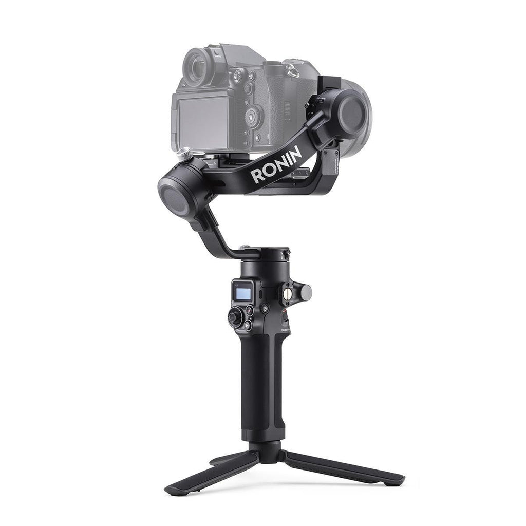 DJI RSC 2 3-Axis Gimbal Stabilizer for DSLR and Mirrorless Camera, Nikon Sony Panasonic Canon Fujifilm, 3kg Payload, Vertical Shooting, OLED Screen, Black - Triveni World