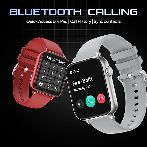 Fire-Boltt Newly Launched Ninja Fit Pro Smartwatch Bluetooth Calling Full Touch 2.0 & 120+ Sports Modes with IP68, Multi UI Screen, Over 100 Cloud Based Watch Faces, Built in Games (Grey) - Triveni World