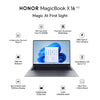 HONOR MagicBook X16 (2024), 12th Gen Intel Core i5-12450H, 16-inch (40.64 cm) FHD IPS Anti-Glare Thin and Light Laptop (16GB/512GB PCIe SSD/Windows 11/ Full-Size Numeric Keyboard /1.68Kg), Gray - Triveni World