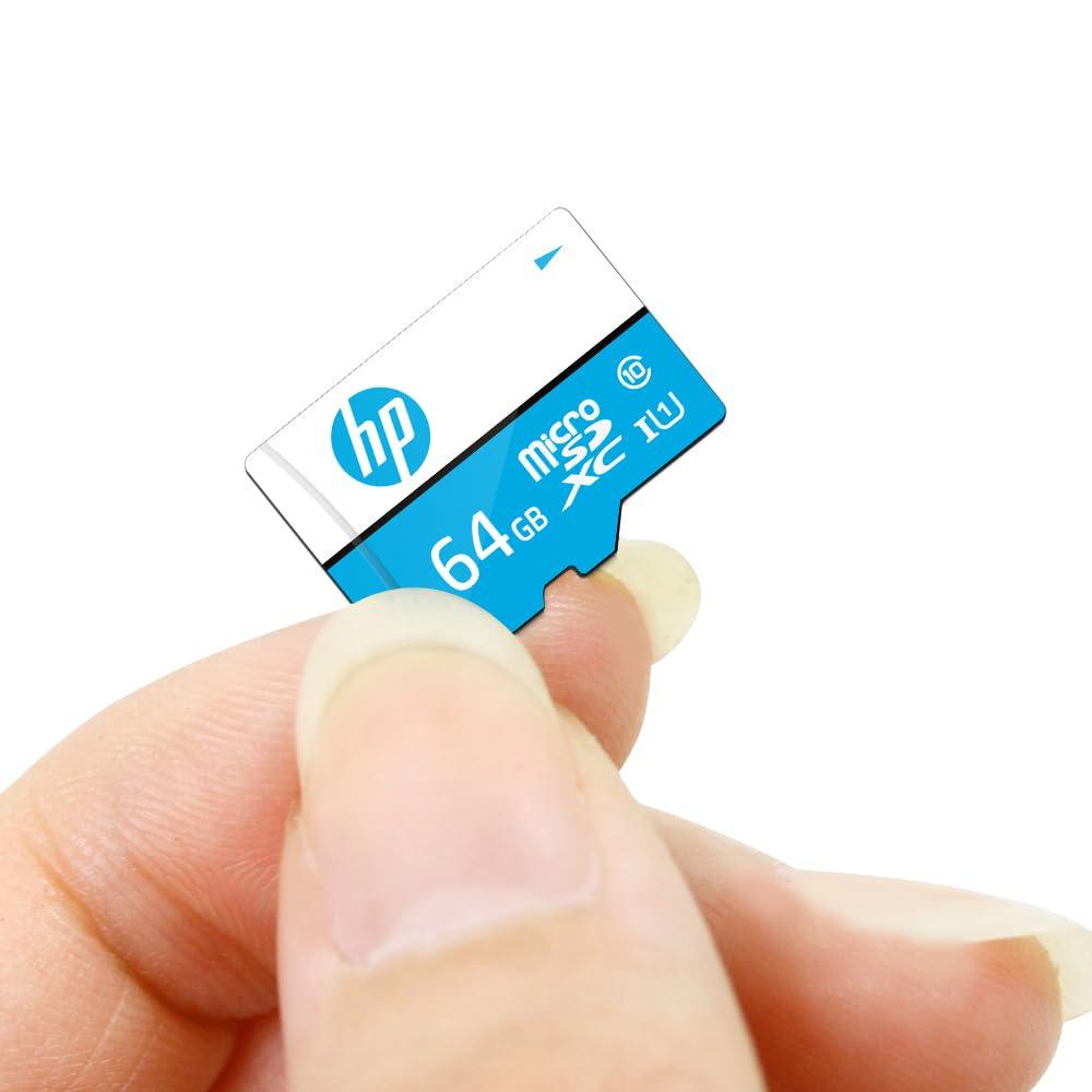 HP 64GB MicroSD Memory Card SDXC mx310 Class 10, UHS-I, U1 Card, Upto 100MB/s R, 10 Y Warranty - Triveni World