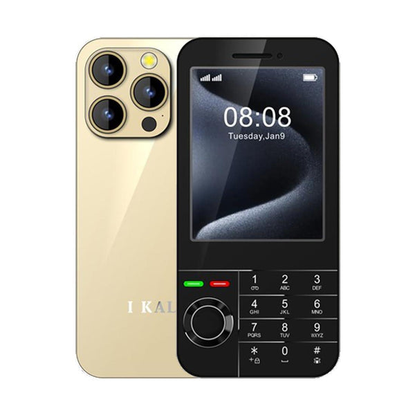 Large Display Keypad Phone IKALL Big Display Premium Keypad Mobile Feature Phone with Attractive ...