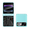 IKALL K42 Flip Mobile, 2.4" Display, King Voice, Incoming Call and SMS Indicator Light Reminder (Sapphire) - Triveni World