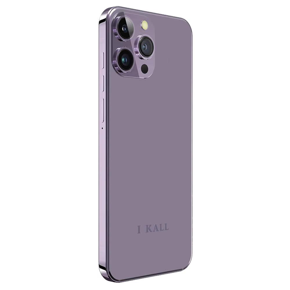 IKALL S3 Smartphone (6.8" HD Display, 6GB Ram, 128GB Storage, Dual 4G Sim) (21MP Camera) (Purple) - Triveni World