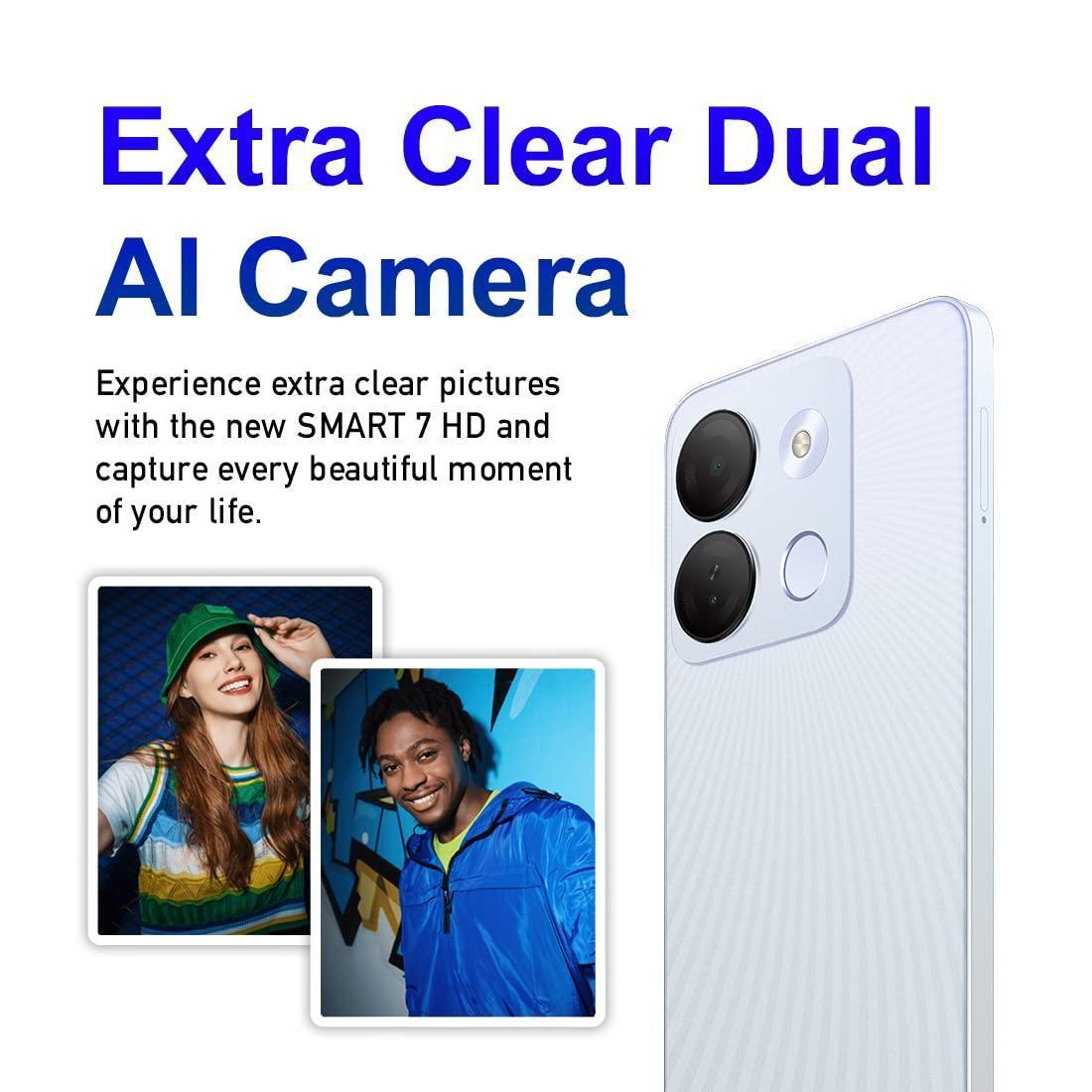 Infinix Smart 7 HD (64 GB) (2 GB RAM) (White) - Triveni World