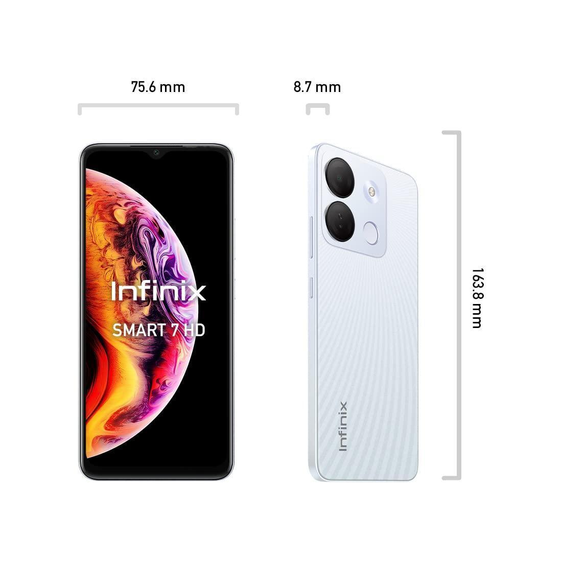 Infinix Smart 7 HD (64 GB) (2 GB RAM) (White) - Triveni World
