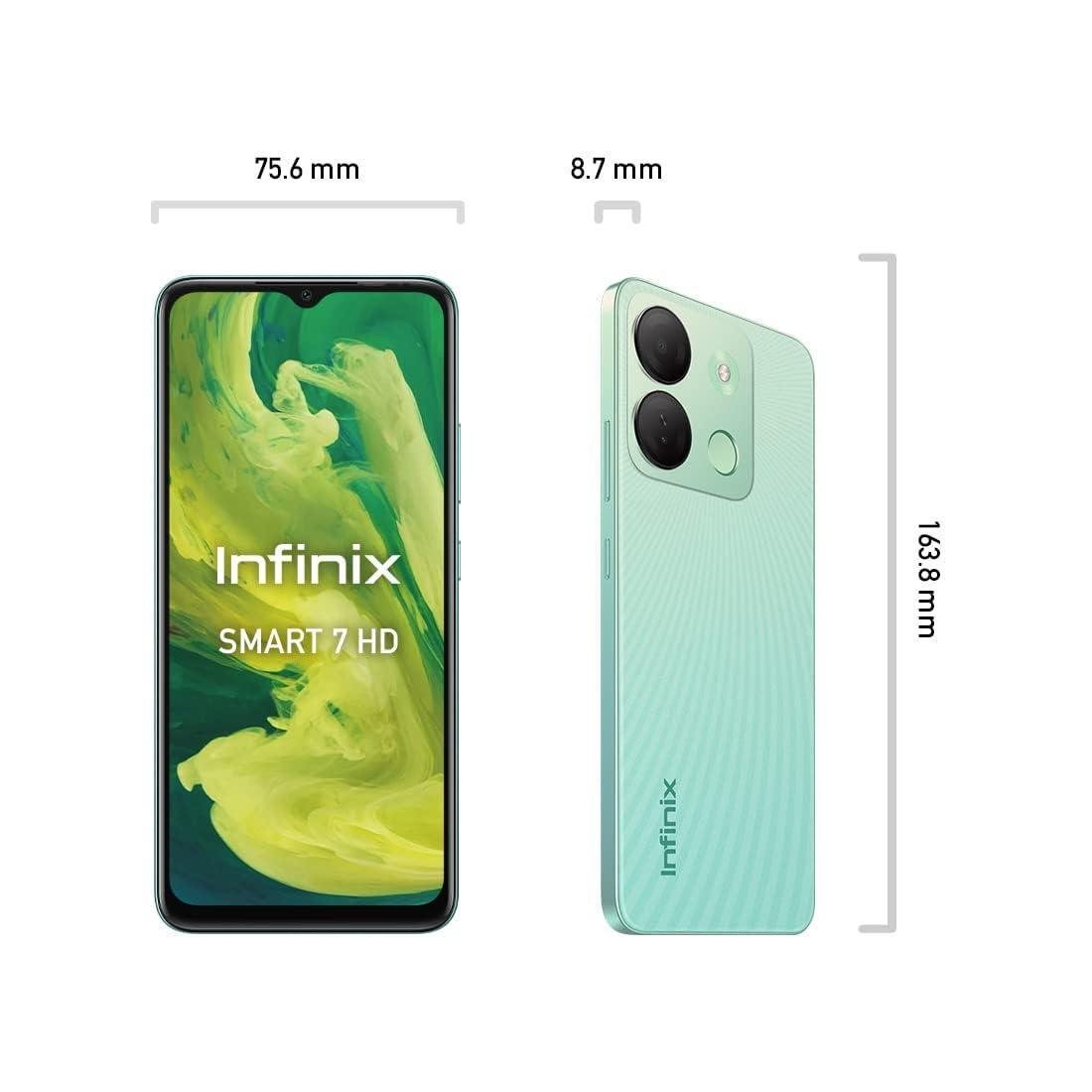 Infinix Smart 7 HD (Green Apple, 64 GB) (2 GB RAM) Refurbished