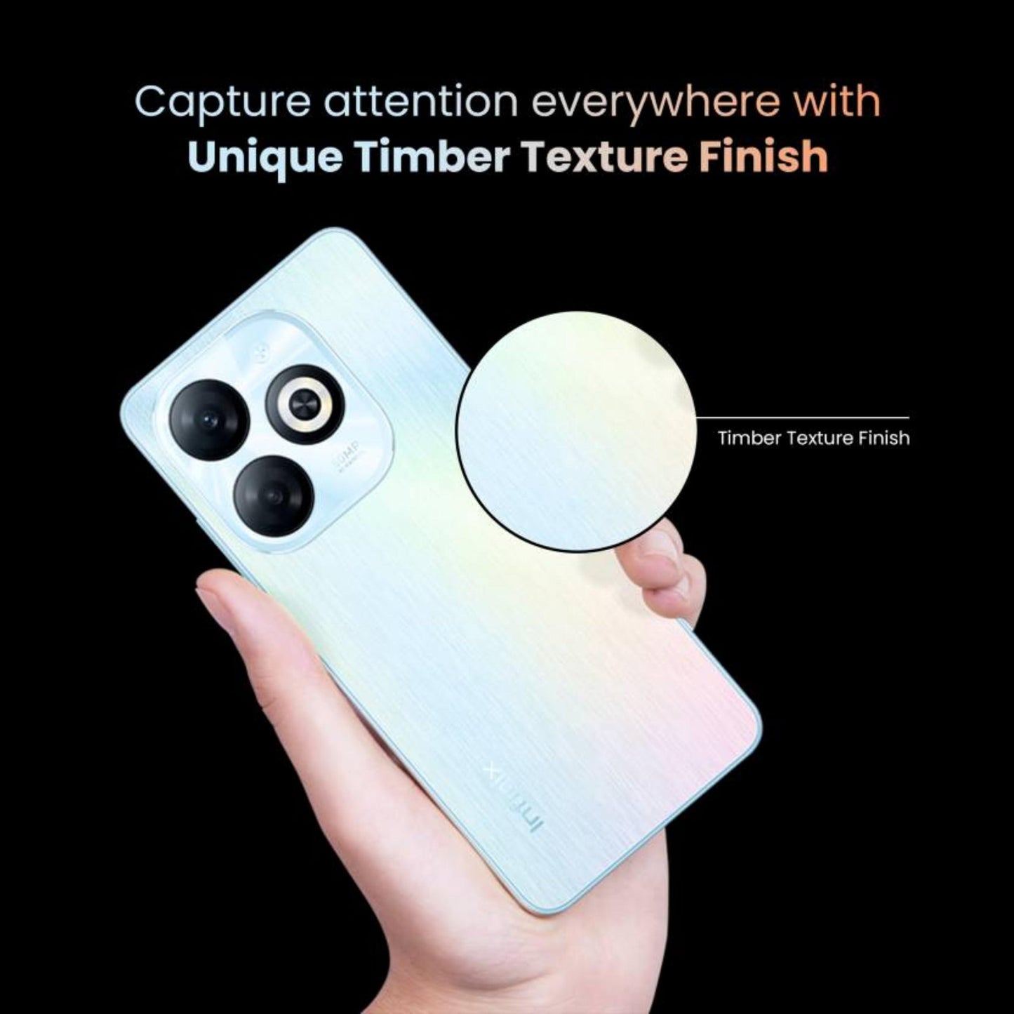 Infinix Smart 8 4G (Galaxy White, 4GB RAM, 64GB Storage) | up to 8 GB of RAM (4 GB + 4 GB Virtual) | 90 Hz Punch-hole Display | 50MP Dual Camera with Quad-LED Ring Flash | Helio G36 Mediatek Processor - Triveni World