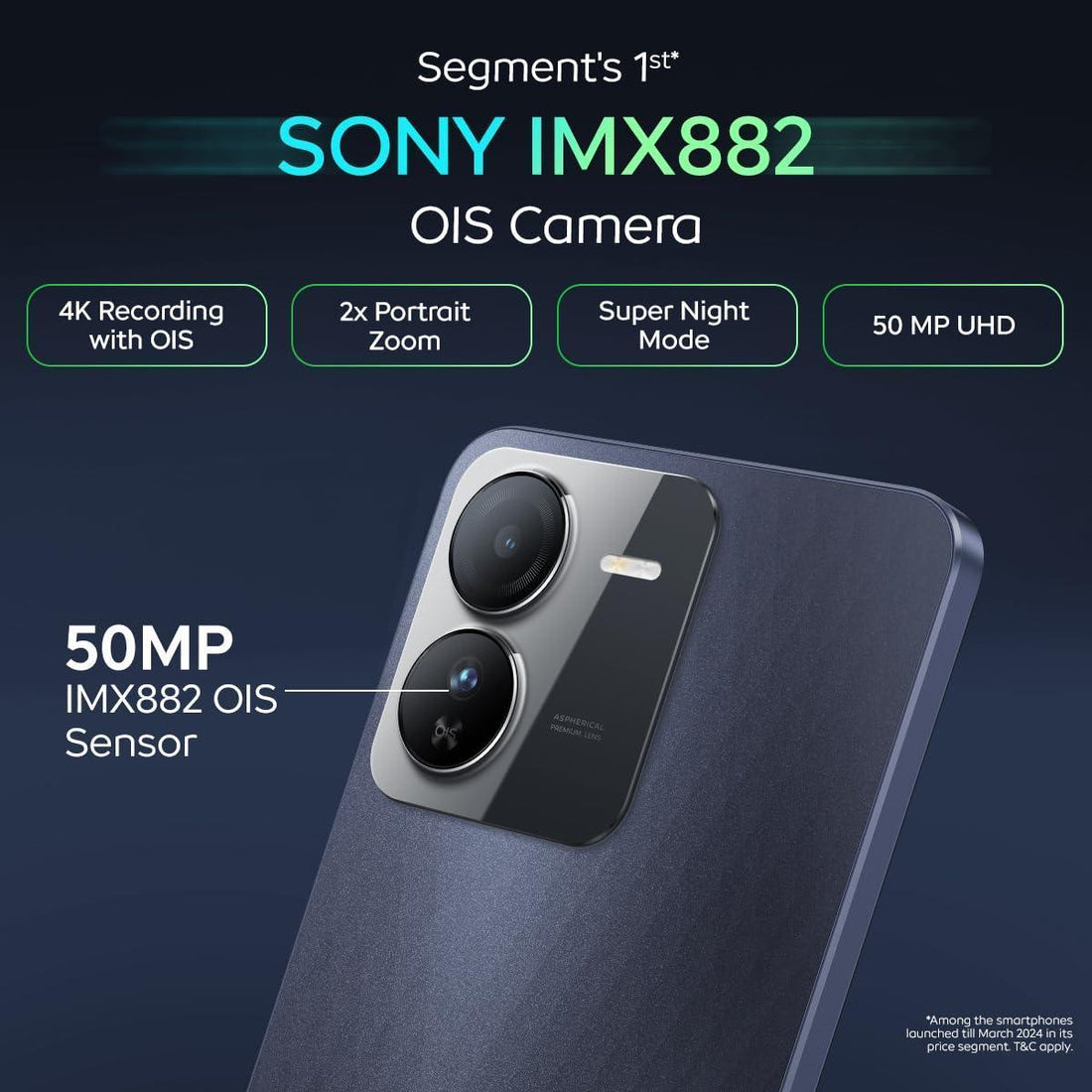 iQOO Z9 5G (Graphene Blue, 8GB RAM, 128GB Storage) | Dimensity 7200 5G ...