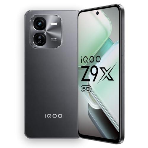 iQOO Z9x 5G (Storm Grey, 6GB RAM, 128GB Storage) | Snapdragon 6 Gen 1 with 560k+ AnTuTu Score | 6000mAh Battery with 7.99mm Slim Design | 44W FlashCharge - Triveni World