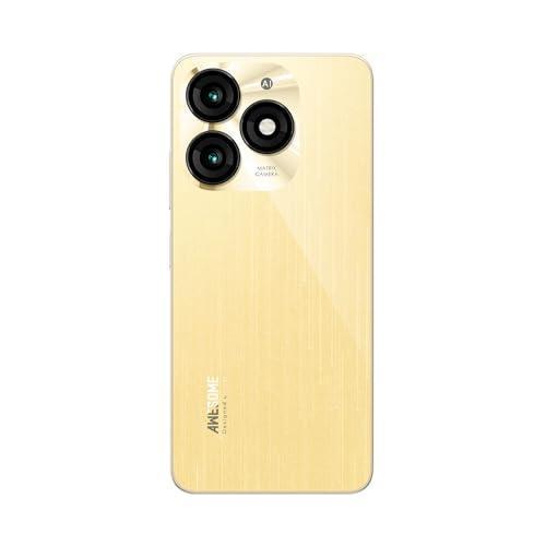 itel A70 | 12GB* RAM + 64GB ROM| 13MP Dual Rear Camera & 8MP Front Camera | 5000mAh Battery with Type-C Charging | Dynamic Bar | Side Fingerprint Sensor | Octa-Core Processor | Brilliant Gold - Triveni World