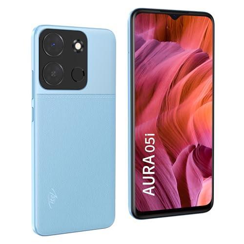 itel Aura 05i (2GB RAM + 32GB ROM, Upto 4GB RAM with Memory Fusion | Type C Fast Charging | 6.6" HD+ Display)- Crystal Blue - Triveni World