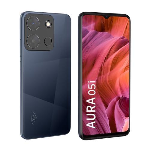 itel Aura 05i (2GB RAM + 32GB ROM, Upto 4GB RAM with Memory Fusion | Type C Fast Charging | 6.6" HD+ Display)- Nebula Black - Triveni World