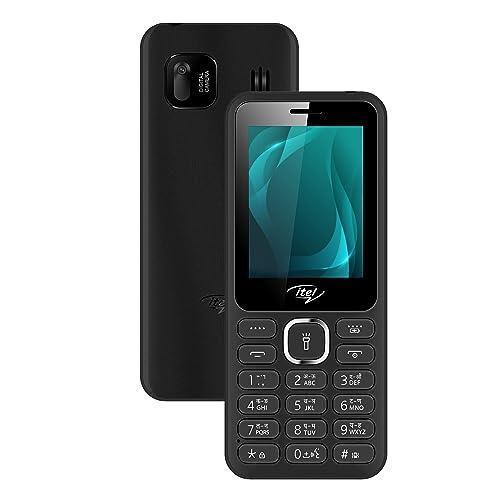 itel it5027 Keypad Mobile Phone with 2.4 inch Display Size |11mm Slim Body| 1200 mAh Battery| King Voice | Black - Triveni World
