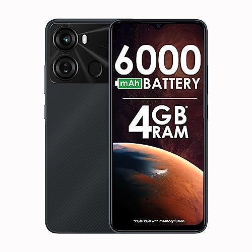 itel P40 (6000mAh Battery with Fast Charging | 2GB RAM + 64GB ROM, Up to 4GB RAM with Memory Fusion | Octa-core Processor | 13MP AI Dual Rear Camera) - Force Black - Triveni World
