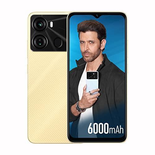 itel P40 (6000mAh Battery with Fast Charging | 4GB RAM + 64GB ROM, Up to 7GB RAM with Memory Fusion | Octa-core Processor | 13MP AI Dual Rear Camera) - Luxurious Gold - Triveni World
