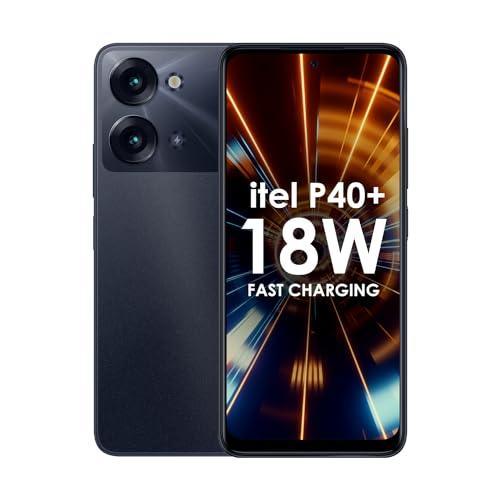 itel P40+ | 4GB RAM+128GB ROM | 13MP AI Rear Camera | 7000mAh Battery | 18W Fast Charging | 6.8" HD+ IPS Punch Hole 90Hz Display | Force Black - Triveni World