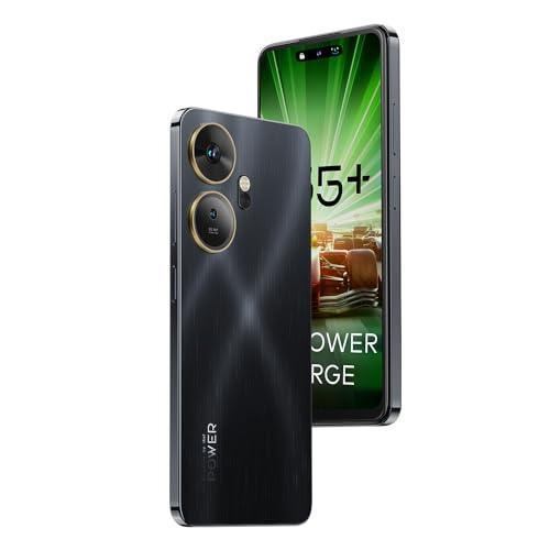 itel P55+ 4G | Upto 16GB RAM with Memory Fusion & 256GB ROM| 50MP AI Dual Rear Camera & 8MP Front Camera| 45W Charger with 5000 mAh Battery | Dynamic Bar|UFS 2.2| Meteor Black - Triveni World