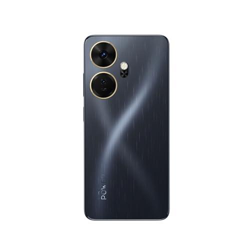 itel P55+ 4G | Upto 16GB RAM with Memory Fusion & 256GB ROM| 50MP AI Dual Rear Camera & 8MP Front Camera| 45W Charger with 5000 mAh Battery | Dynamic Bar|UFS 2.2| Meteor Black - Triveni World
