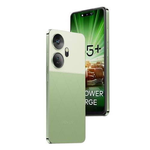 itel P55+ 4G | Upto 16GB RAM with Memory Fusion & 256GB ROM| 50MP AI Dual Rear Camera & 8MP Front Camera| 45W Charger with 5000 mAh Battery | Dynamic Bar|UFS 2.2| Royal Green - Triveni World