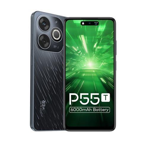 itel P55T | Android 14 Go |6000mAh Battery with 18W Charger| Upto 8GB RAM with Memory Fusion & 128GB ROM| 50MP AI Dual Rear Camera & 8MP Front Camera | Dynamic Bar|UFS 2.2| Astral Black - Triveni World