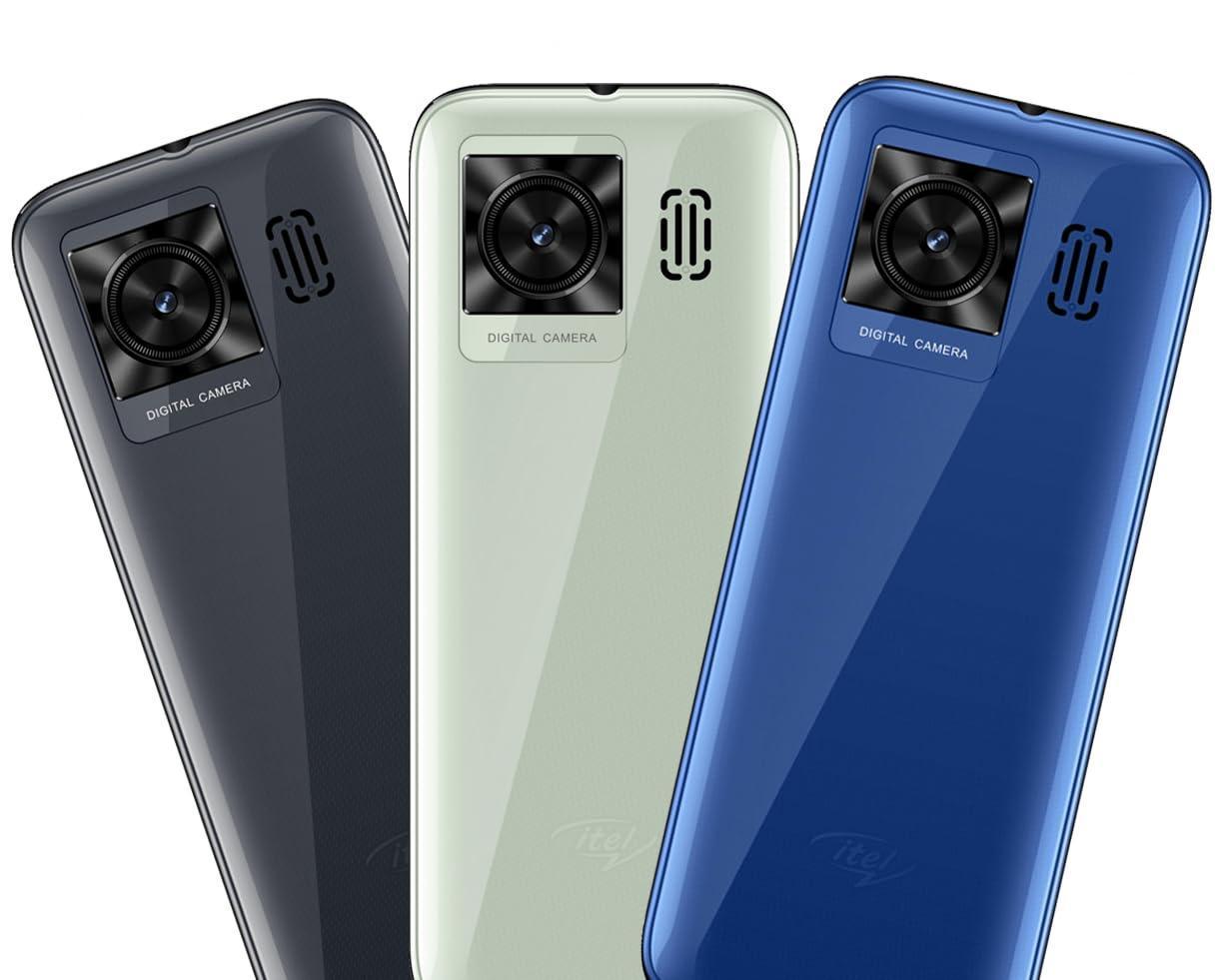 Itel Power 450 - Enhanced with Type C Charger, 2500 mAh Battery, Auto Call Recording, Wireless FM Radio, and 32GB Expandable Memory- Dark Grey - Triveni World