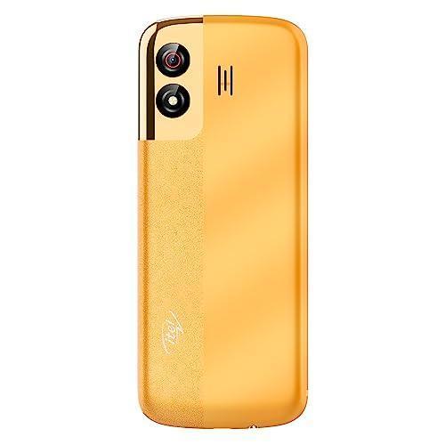 itel SG600 Keypad Mobile Phone with 2.8 inch Display|1900mAh Battery|UPI Pay|Crystal Clear Calls | 4 Hour Service|1.3 MP Camera with Flash |Kingvoice|Metal Finish|Orange - Triveni World