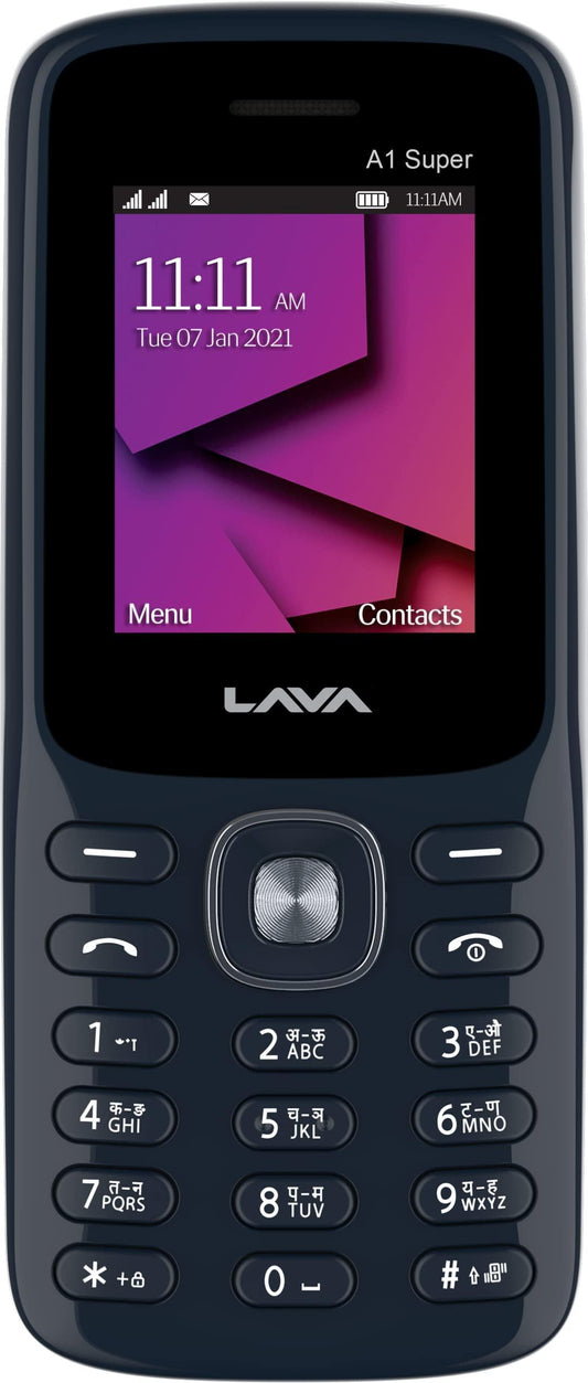 Lava A1 Super 2021 (Black Gold)- Dual Sim with 32 GB Expandable Storage and Auto Call Recording - Triveni World