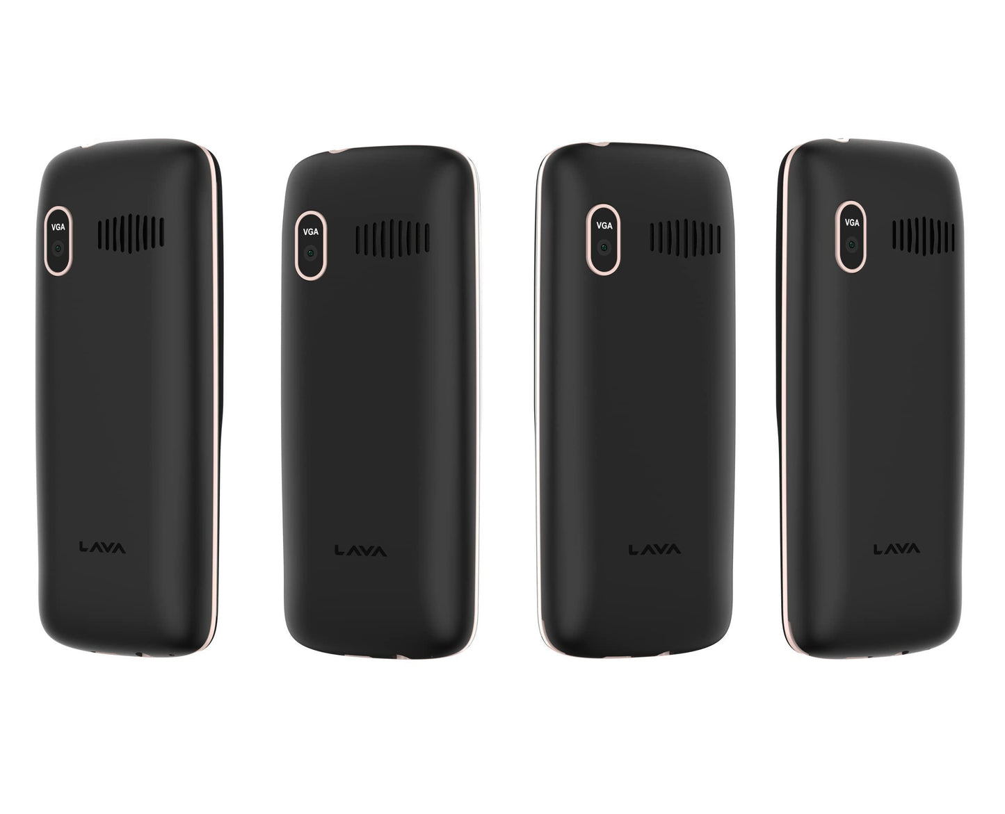 Lava A1 Tamil Keypad Mobile, Write in Tamil Language, Rear Camera, Bluetooth, 800mAh Battery Black Gold - Triveni World