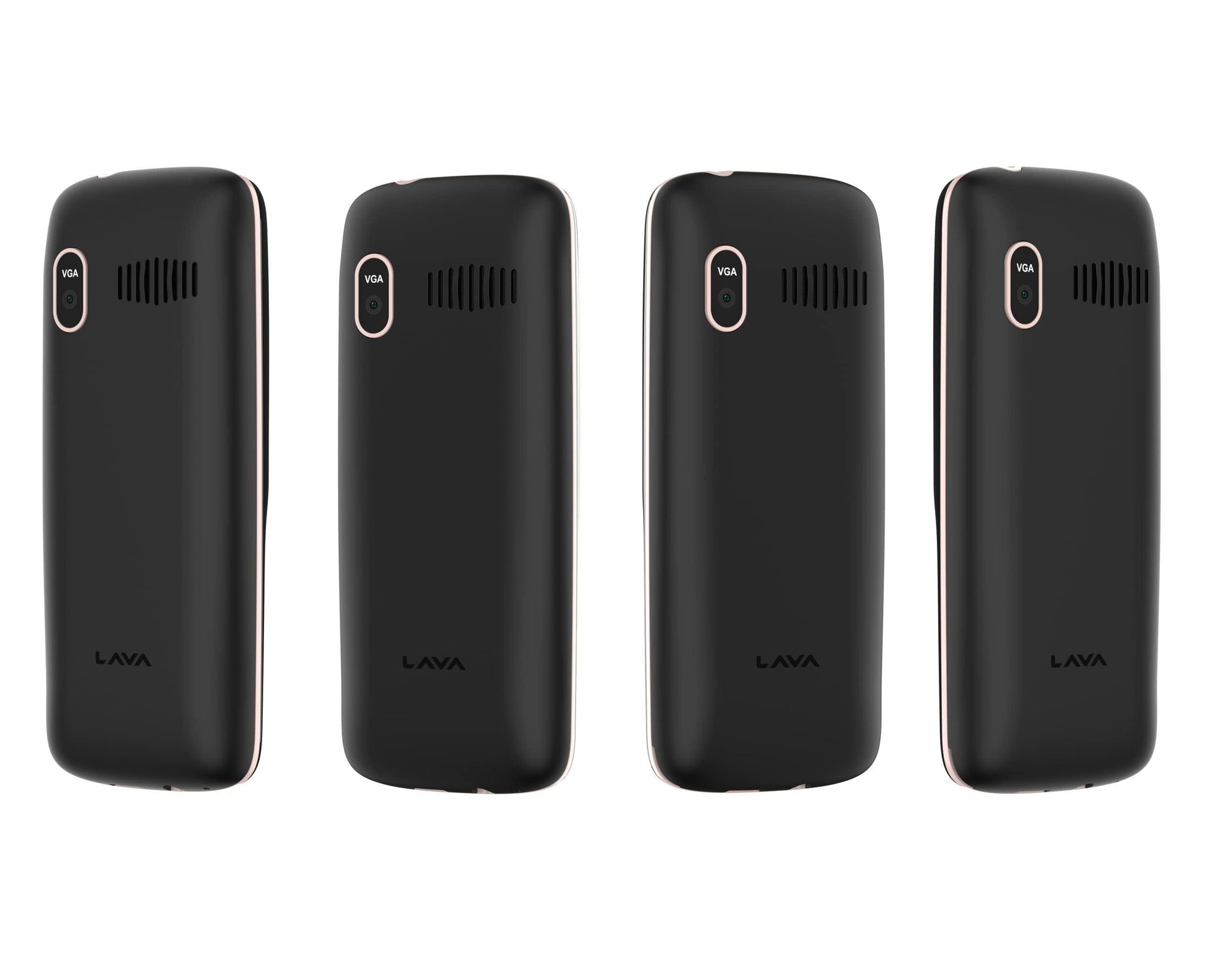 Lava A1 Tamil Keypad Mobile, Write in Tamil Language, Rear Camera, Bluetooth, 800mAh Battery Black Gold - Triveni World