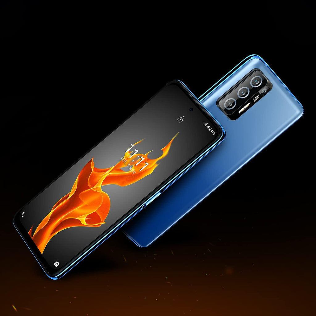 Lava Agni 5G |64 MP AI Quad Camera| (8GB RAM/128 GB ROM)| 5000 mAh Battery| Superfast 30W Fast Charging| 6.78 inch Big Screen (Fiery Blue) - Triveni World