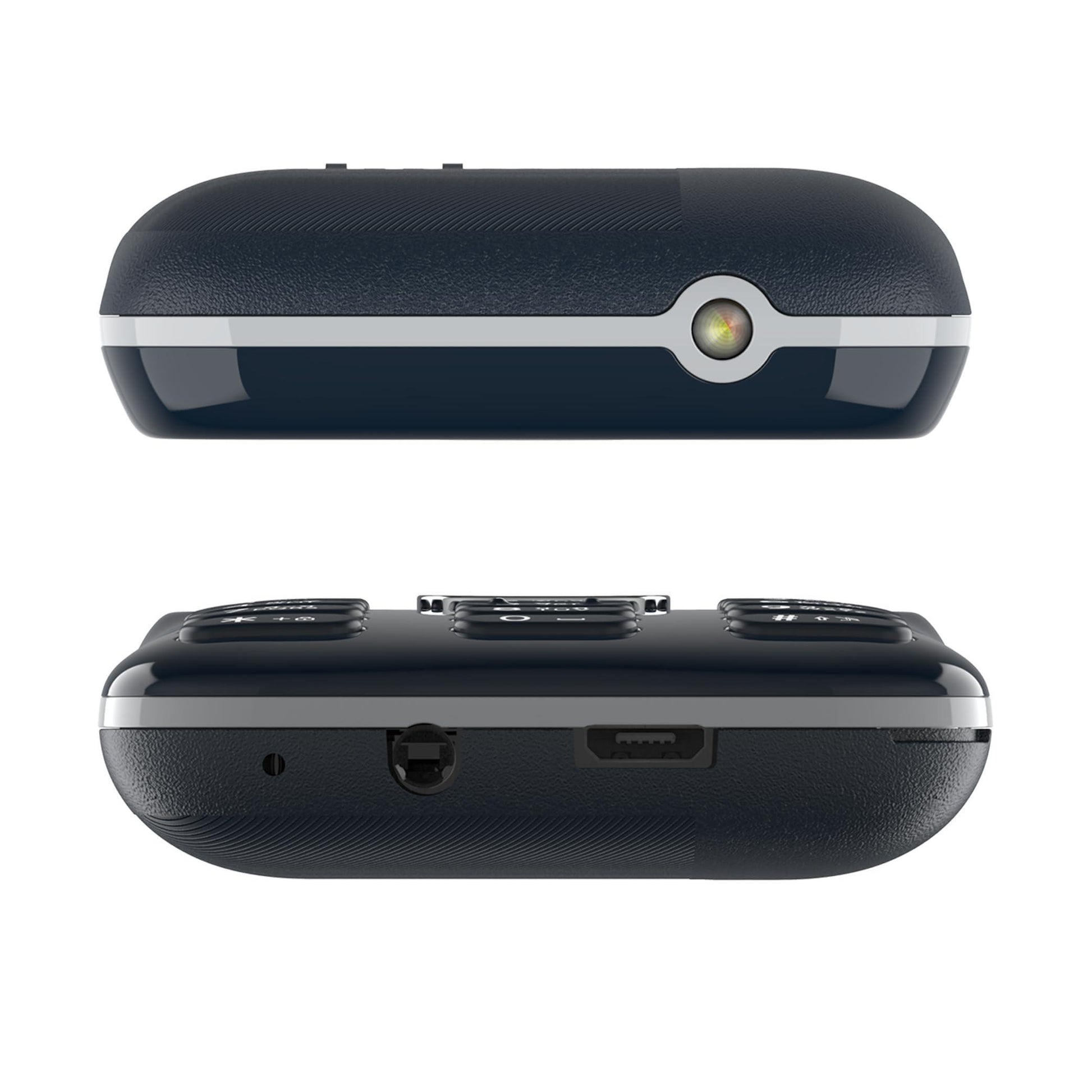 Lava All-New A1 Vibe Keypad Phone with Long Lasting Smart AI Battery, 1.77inch Display, 32 GB Expandable Memory, Bluetooth Support, Military Grade Certified | Blue Silver - Triveni World