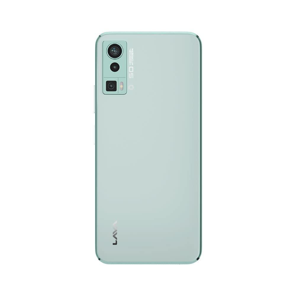 Lava Blaze Pro (Glass Green, 4GB RAM, 64GB Storage)| 50 MP AI Triple Camera| 2.3 Ghz Octa Core MTK Helio G37 |Side Fingerprint Sensor| Upto 7GB Expandable RAM - Triveni World